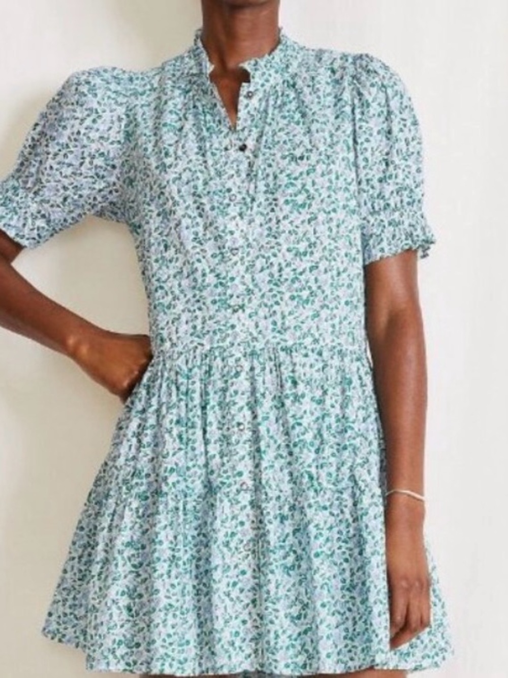 Apiece Apart green & blue dress